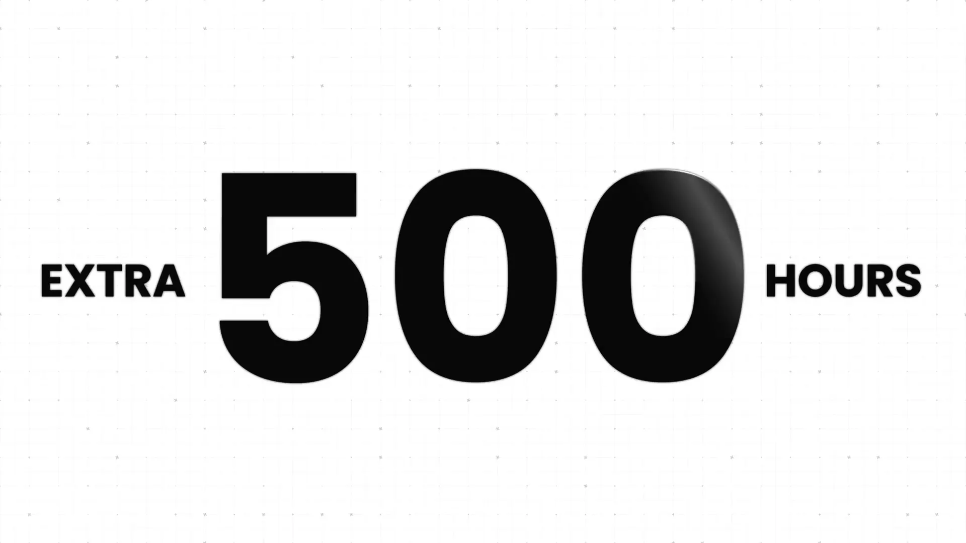 Example calculation of watch time boost using flood method