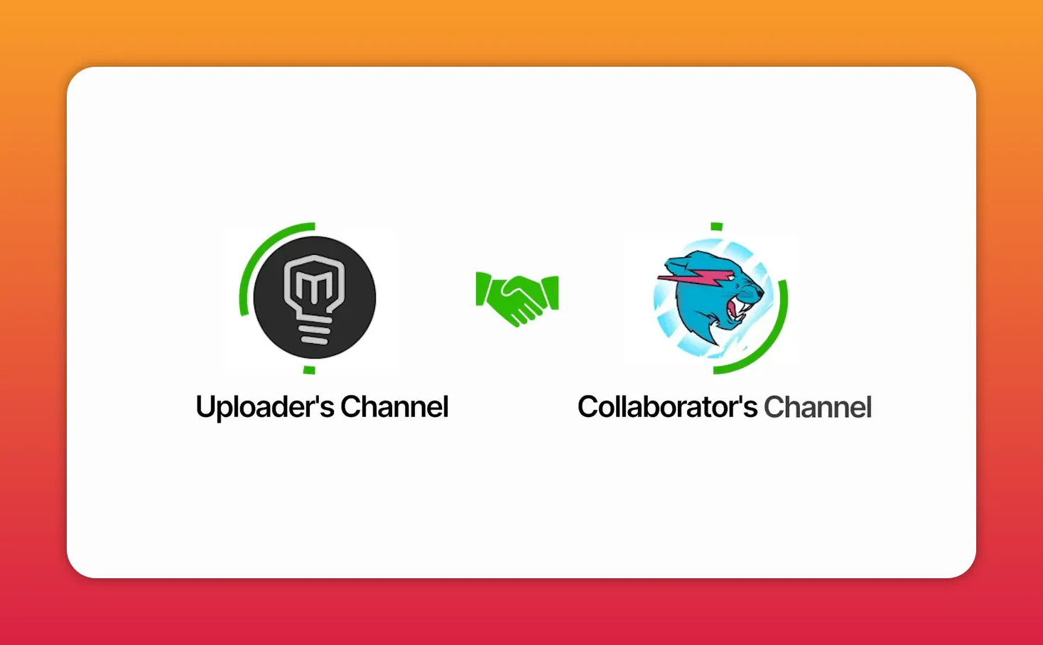 Uploader's channel icon with the label 